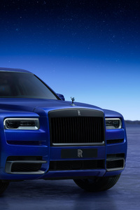 1280x2120 2023 Rolls Royce Cullinan Black Badge Blue Shadow