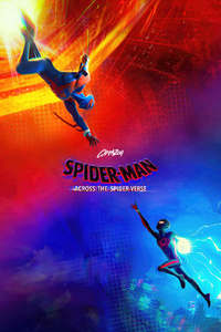 2023 Spider Man Across The Spider Verse Movie 5k (480x854) Resolution Wallpaper