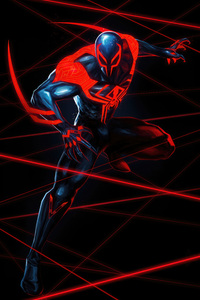 2023 Spiderman 2099 5k (240x400) Resolution Wallpaper