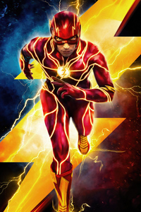 2023 The Flash Movie (320x480) Resolution Wallpaper