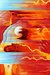 1080x1920 2023 The Flash Movie Poster Artwork