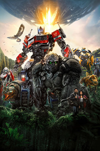 2023 Transformers Rise Of The Beasts 5k (640x1136) Resolution Wallpaper