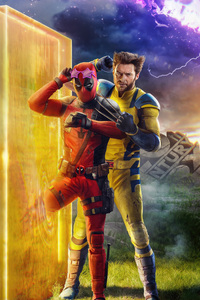 2024 Deadpool And Wolverine Movie (240x320) Resolution Wallpaper