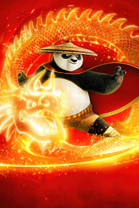 2024 Kung Fu Panda 4 (1080x2160) Resolution Wallpaper