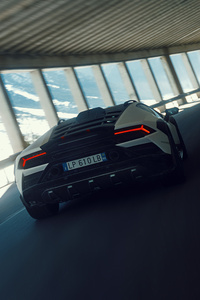 480x800 2024 Lamborghini Huracan Sterrato Rear