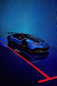 2024 Lamborghini Huracan Stj (320x480) Resolution Wallpaper