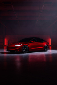 2024 Tesla Model 3 Performance 4k (2160x3840) Resolution Wallpaper