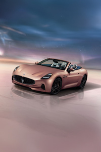 2025 Maserati Grancabrio Folgore (360x640) Resolution Wallpaper