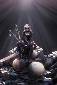 2b In Shadows (1080x1920) Resolution Wallpaper