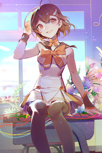 4k Anime Girl In School Uniform