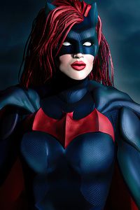 4k Batwoman Artwork (640x960) Resolution Wallpaper