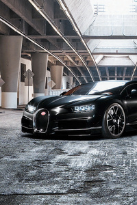 4k Bugatti Chiron (1280x2120) Resolution Wallpaper