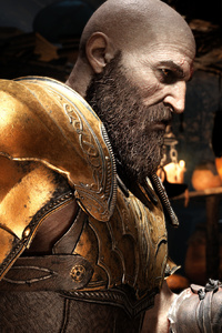 720x1280 4k God Of War 4 Kratos And Atreus
