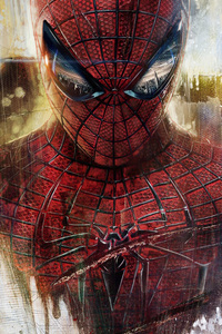 4k Spiderman Artwork (1125x2436) Resolution Wallpaper