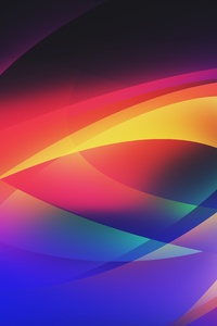 5k Abstract Colors Vector