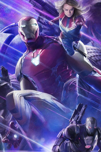 5k Avengers Endgame 2019 New (360x640) Resolution Wallpaper