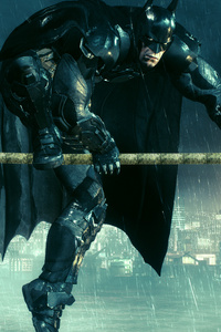 5k Batman Arkham Knight (1125x2436) Resolution Wallpaper