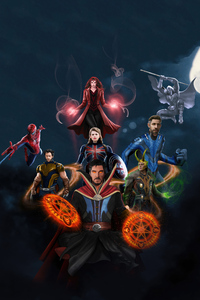 1125x2436 5k Doctor Strange In The Multiverse Of Madness