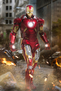 5k Iron Man 2023 (240x400) Resolution Wallpaper