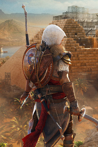 1080x2160 8k Assassins Creed Origins