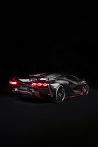 8k Lamborghini Sian Fkp 37 2024 (1080x2160) Resolution Wallpaper