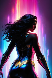 A Hero Journey Wonder Woman (1125x2436) Resolution Wallpaper
