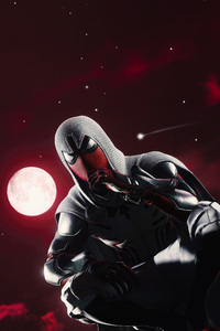 A Night With Spider Man (320x568) Resolution Wallpaper