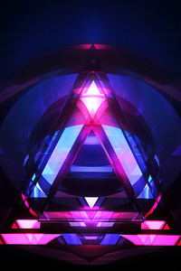 A Of Abstract 4k (640x960) Resolution Wallpaper