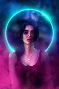 A Vibrant Soul With A Ring Of Dreams (1080x1920) Resolution Wallpaper