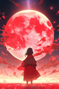 A World Full Of Red (480x854) Resolution Wallpaper