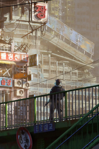 Abandoned City 4k (480x800) Resolution Wallpaper