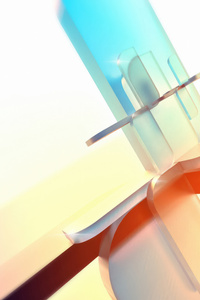 Abstract Cgi Shapes (1125x2436) Resolution Wallpaper