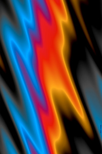 1280x2120 Abstract Color Flames