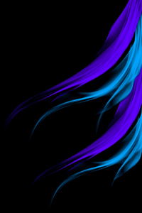 1125x2436 Abstract Color Wind