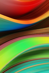 Abstract Colorful Binding