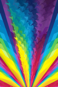 Abstract Colorful Grafiti 4k (320x568) Resolution Wallpaper