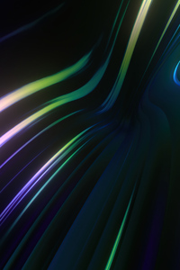Abstract Colorful Lines Flow 4k (1280x2120) Resolution Wallpaper