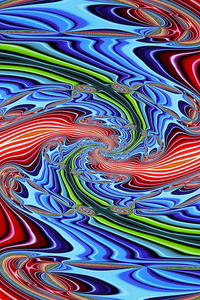 Abstract Electric Whirl (480x854) Resolution Wallpaper