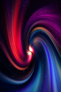 Abstract Galaxy Spiral 4k (640x960) Resolution Wallpaper
