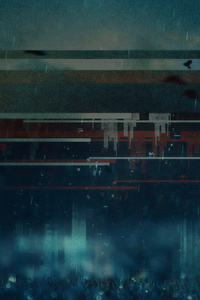 Abstract Glitches 4k (480x800) Resolution Wallpaper