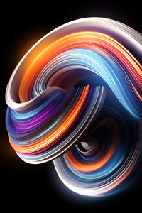 Abstract Shapes 4k (480x854) Resolution Wallpaper