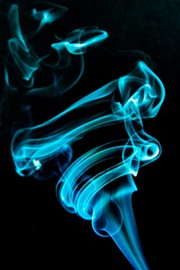 Abstract Smoke Flame