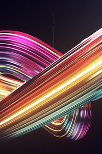 Abstract Sweep And Swirl 4k (480x800) Resolution Wallpaper