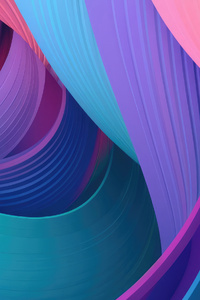 1440x2560 Abstract With Shadows Colors Waves