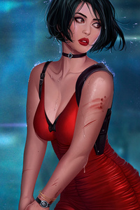 Ada Wong Claire Redfield (480x854) Resolution Wallpaper