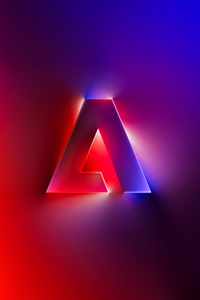 Adobe Logo (640x960) Resolution Wallpaper