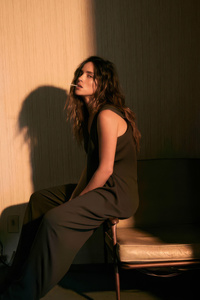 Adria Arjona Vogue Turkiye 2025 (2160x3840) Resolution Wallpaper