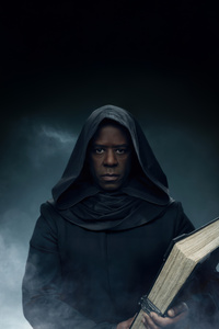 Adrian Lester As Destiny In The Sandman Season 2 (320x568) Resolution Wallpaper