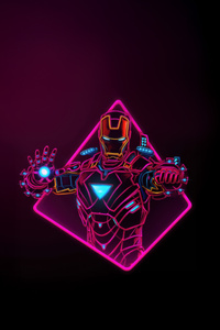 Aesthetic Iron Man (1125x2436) Resolution Wallpaper
