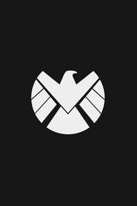 Agents Of Shield Logo (640x960) Resolution Wallpaper